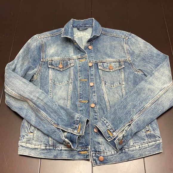 GAP Jackets & Blazers - Gap Destructed TALL Denim Jacket